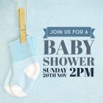 Make Your Own Baby Shower Invitations For Free | Adobe Spark   Create Your Own Baby Shower Invitations Free Printable