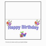 Make Your Own Birthday Cards Free And Print | Birthdaybuzz   Customized Birthday Cards Free Printable