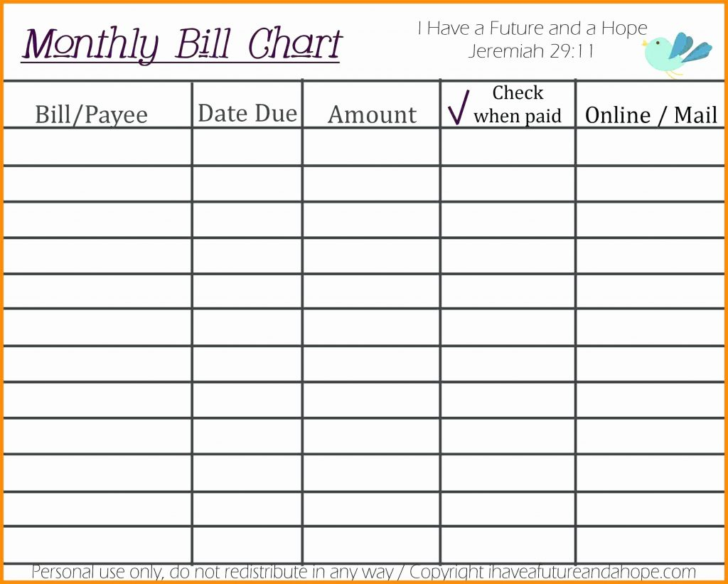 Martinforfreedom/wp-Content/uploads/2019/03/%2 - Free Printable Bill Payment Checklist