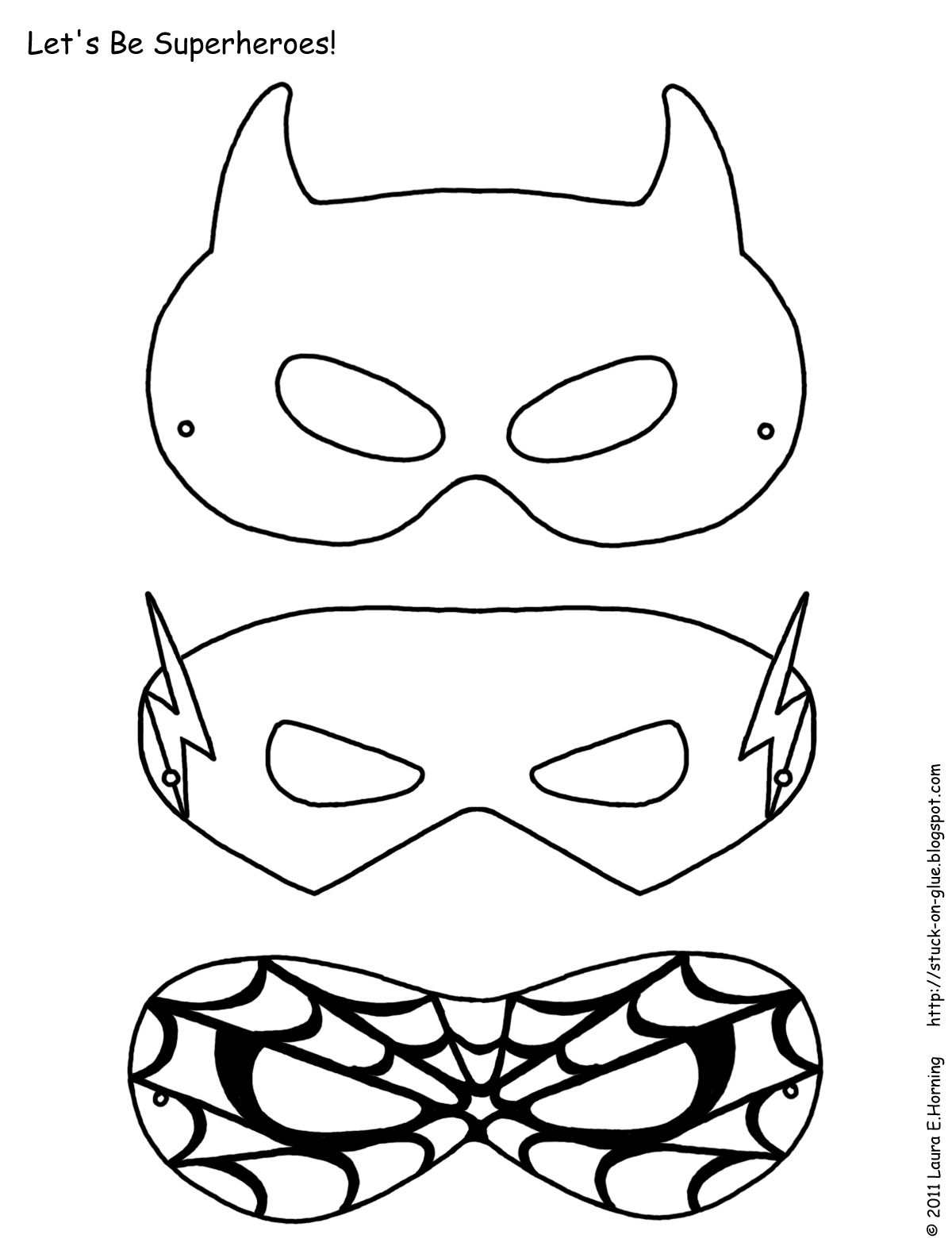 Mask Printable | Free Printable Superhero Mask Template | Masks - Free Printable Masks