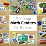 Math Centers For First Grade   Tunstall's Teaching Tidbits   Free Printable Math Centers