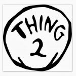 Mccash Family Blog: Thing 1 & 2 Freebie : Shirt Tutorial And Free Images   Thing 1 And Thing 2 Free Printable Template