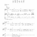 Mean Sheet Music | Taylor Swift | Guitar Tab Within Taylor Swift   Taylor Swift Mine Piano Sheet Music Free Printable