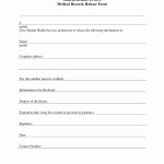 Medical Forms Templates And 7 Best Of Free Printable Medical Release   Free Printable Medical Release Form