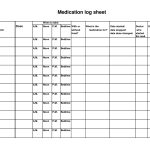 Medication Log Sheet Template | Cabin | Pinterest | Medication Log   Free Printable Medication Log Sheet