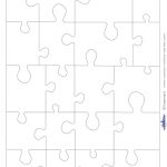 Medium Blank Printable Puzzle Pieces | Printables | Pinterest   Free Blank Printable Puzzle Pieces
