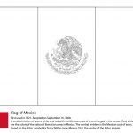 Mexico Flag Coloring Page | Free Printable Coloring Pages   Free Printable Blank Flag Template