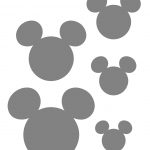 Mickey Mouse Template | Disney Family   Free Printable Mickey Mouse Template