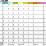 Microsoft Ce Work Schedule Template Blank Calendar Free Printable   Free Printable Templates
