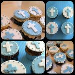 Mighty Delighty: Christening / Communion Cupcake Toppers   Free Printable First Communion Cupcake Toppers