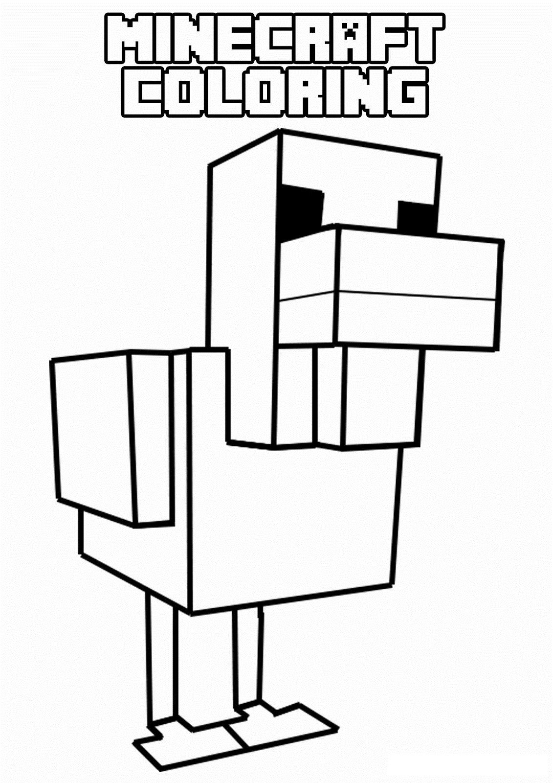 Minecraft Coloring Pages Printable Free | Coloring Pages | School - Free Printable Minecraft Activity Pages