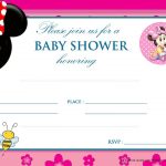 Minnie Mouse Baby Shower Invitations | Party Design Ideas | Mickey   Free Printable Minnie Mouse Baby Shower Invitations