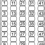 Missing Numbers 1 50 – 4 Worksheets / Worksheets | Math   Free Printable Missing Number Worksheets