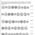 Mixed Coins Worksheet | Counting Coins Worksheets Without Quarters 2   Free Printable Counting Money Worksheets For 2Nd Grade