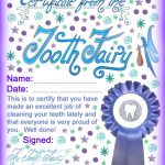 Modern Tooth Fairy Certificates | Rooftop Post Printables   Free Printable Tooth Fairy Certificate