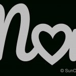Mom Heart – Pattern, Template, Stencil, Printable Word Art Design   Free Printable Scroll Saw Patterns