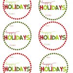 Mommyday Crafternight: {Free Printable} Christmas Gift Tags   Free Printable Happy Holidays Gift Tags