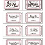 Mommyday Crafternight: {Free Printable} Valentine Coupon   Free Printable Valentine Books