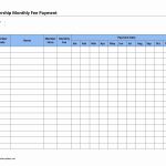 Monthly Bill Organizer Template Excel Free Printable Bill Payment   Free Printable Bill Organizer