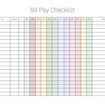 Monthly Bill Payment Checklist {Printable}   Million Ways To Mother   Free Printable Bill Payment Checklist