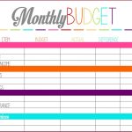 Monthly Budget Preadsheet Free Printable Worksheet Detailed Family   Free Printable Budget Planner Uk