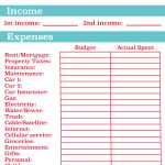 Monthly Get Spreadsheet Family Template And Yearly Excel Personal   Free Printable Family Budget