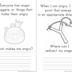 More "don't Be An Angry Bird" Printables | Therapy Worksheets   Free Printable Anger Management Activities