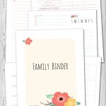 More Than 200 Free Home Management Binder Printables | Fab N' Free   Free Printable Household Binder