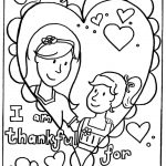 Mother's Day Coloring Pages   Free Printable Mothers Day Coloring Pages