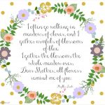 Mother's Day Poem And Free Printables | Make N Take | Pinterest   Free Printable Mothers Day Poems