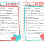 Mother's Day Questionnaire & Free Printable Download – Jowo   Free Printable Mother&#039;s Day Questionnaire