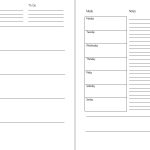 Mswenduhh Planning & Printable: Free Printable Inserts   Free Planner Refills Printable