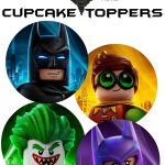 Musings Of An Average Mom: Free Lego Batman Cupcake Toppers   Batman Cupcake Toppers Free Printable