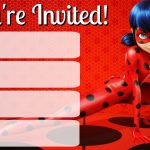 Musings Of An Average Mom: Miraculous Party Invitations   Free Printable Ladybug Invitations
