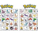 Musings Of An Average Mom: Pokemon Bingo   Free Printable Pokemon Pictures