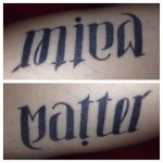 My Ambigram Arm Tattoo. Mind Over Matter | Tats | Tattoos, Ambigram   Ambigram Generator Free Printable