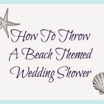 My Favorite Things: Jess's Beach Themed Wedding Shower // Moh // May   Free Printable Beach Theme Bridal Shower Invitations
