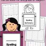 My Spelling Dictionary   Customize For Any Grade Or Subject!   Mamas   My Spelling Dictionary Printable Free