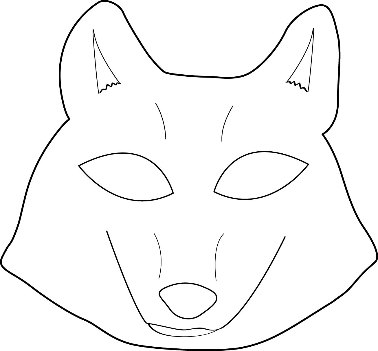 Mysterious Strangers | Peter &amp;amp; The Wolf | Pinterest | Wolf Mask - Free Printable Wolf Mask