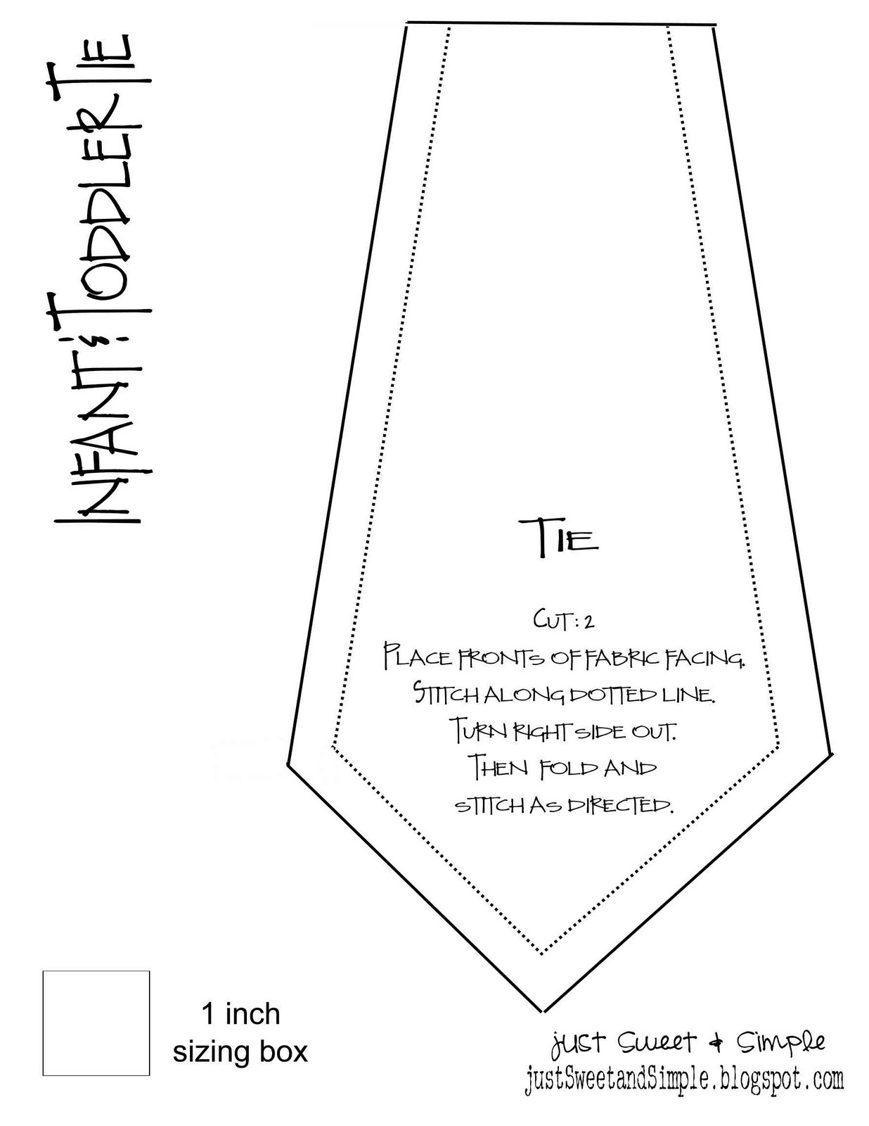 Necktie Template. Here S A To Use In Your Crafty Kids Projects. Tie - Free Printable Tie Template