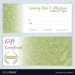 New Massage Gift Certificate Template — Jkwd   Jkwd   Free Printable Massage Gift Certificate Templates