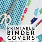 New To The Organization Toolbox: Printable Binder Covers And Tabs   Free Printable Customizable Binder Covers