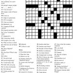 New York Times Crossword Puzzle Pdf Free Printable Beekeeper   Free La Times Crossword Printable