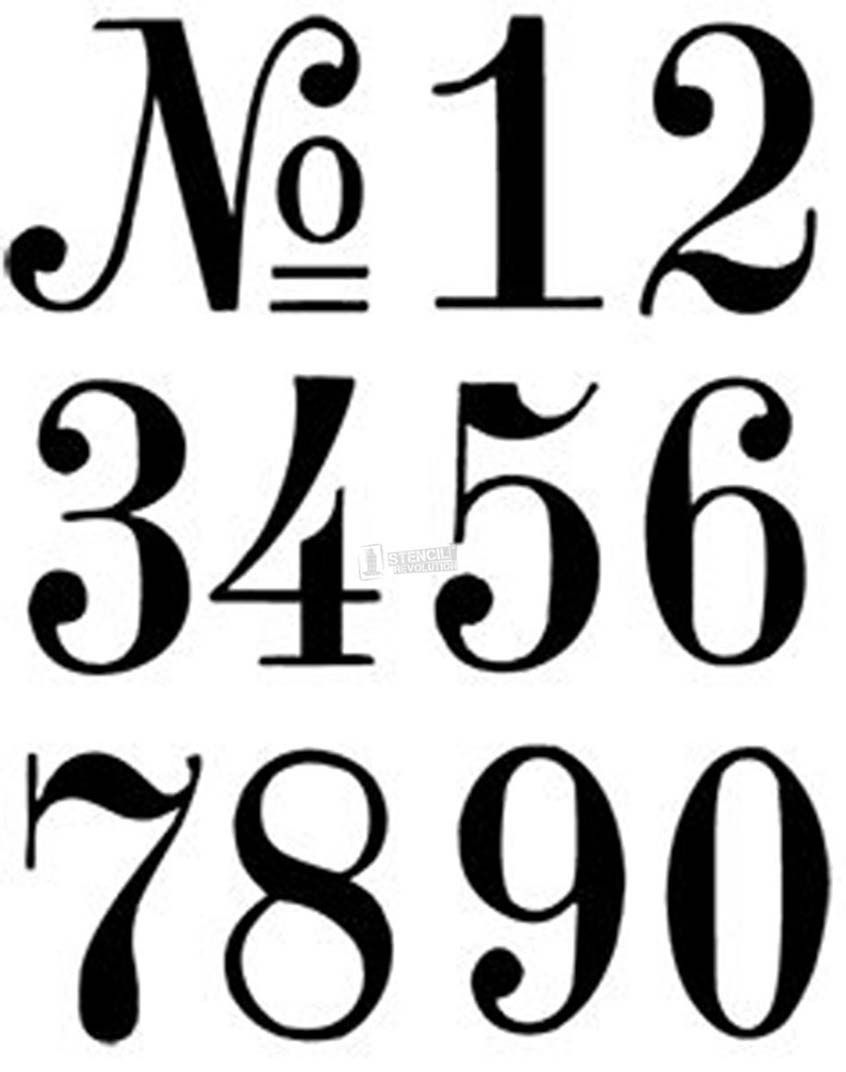 Number Stencils | Crafts | Pinterest | Number Stencils, Letter - Free Printable Number Stencils