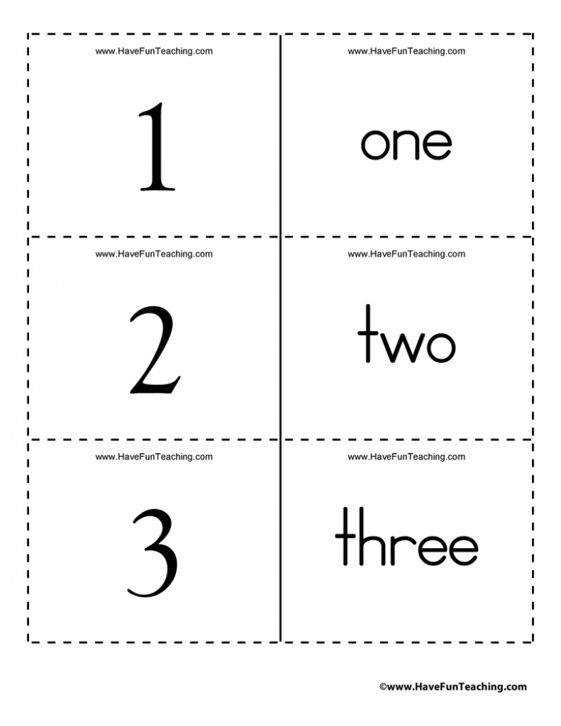 Numbers Word Flash Cards 0 To 100 Inside Free Printable Number - Free Printable Number Flashcards 1 30