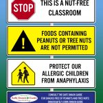 Nut Free Notice Graphics For Your School | Snacksafely Articles   Printable Nut Free Signs