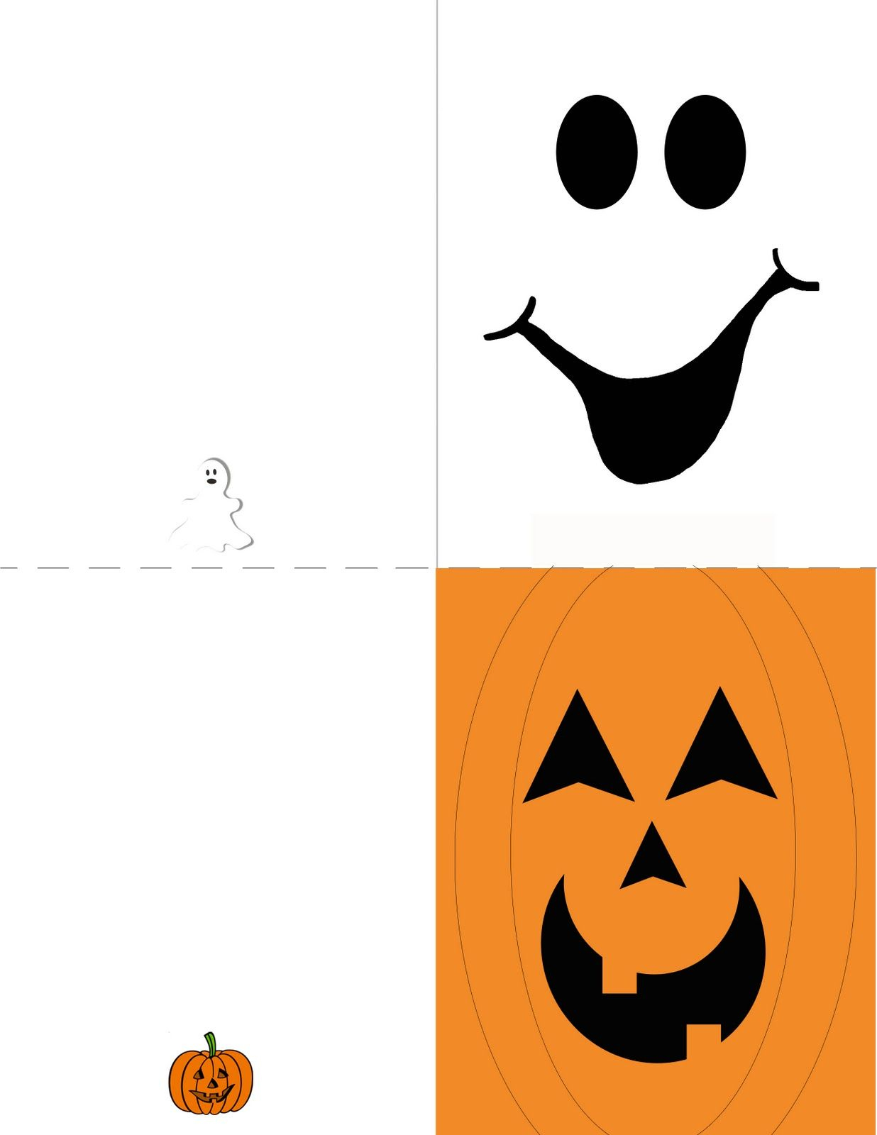 Obsessively Crafting: Free Printables | Halloween Cards And - Free Printable Halloween Cards