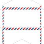 Old Fashioned Correspondence: Airmail Envelopes Free Printable   Free Printable Envelope Templates