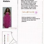 Old Pattern Page – Chellywood   Free Printable Patterns For Sewing Doll Clothes