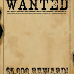 Old Western Wanted Poster On Royalty Free Vector Background Stock   Free Printable Wanted Poster Old West